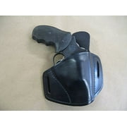 Rossi 66 & 68 Leather 2 Slot Molded Pancake Belt Holster - Black