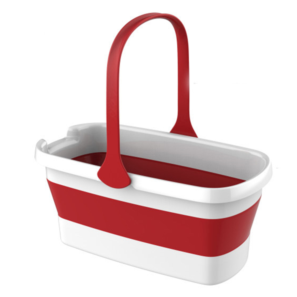 Rossi Household Folding Cleaning Bucket Mop Bucket with Handle Design