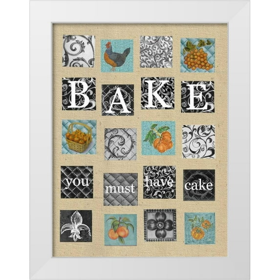 Rossi, Lorraine 12x14 White Modern Wood Framed Museum Art Print Titled - Bake Tiles