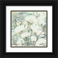 thumbnail image 1 of Rossi, Lorraine 15x15 Black Ornate Wood Framed with Double Matting Museum Art Print Titled - White Water Flower 3, 1 of 4