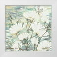 thumbnail image 1 of Rossi, Lorraine 26x26 White Modern Wood Framed Museum Art Print Titled - White Water Flower 3, 1 of 4