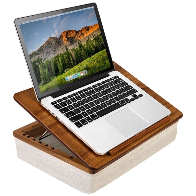 【なべさん専用】FOPPISH DESK CHEST Rossie Home Acacia Wood Easel Lap Desk with Storage, Java