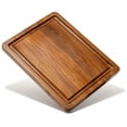 thumbnail image 1 of Rossie Home Black Walnut Reversible Cutting Board with Juice Grooves, 14" x 11" x 1", 1 of 8