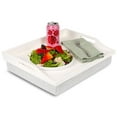 thumbnail image 1 of Rossie Home Lap Tray with Detachable Pillow, Soft White, 1 of 7