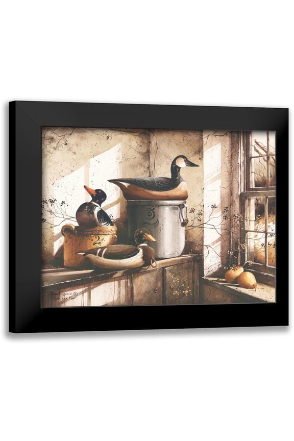 Rossini, John 14x12 Black Modern Framed Museum Art Print Titled - Crocks and Foul