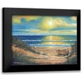 thumbnail image 1 of Rossini, John 18x15 Black Modern Framed Museum Art Print Titled - Tranquil Sunset, 1 of 5