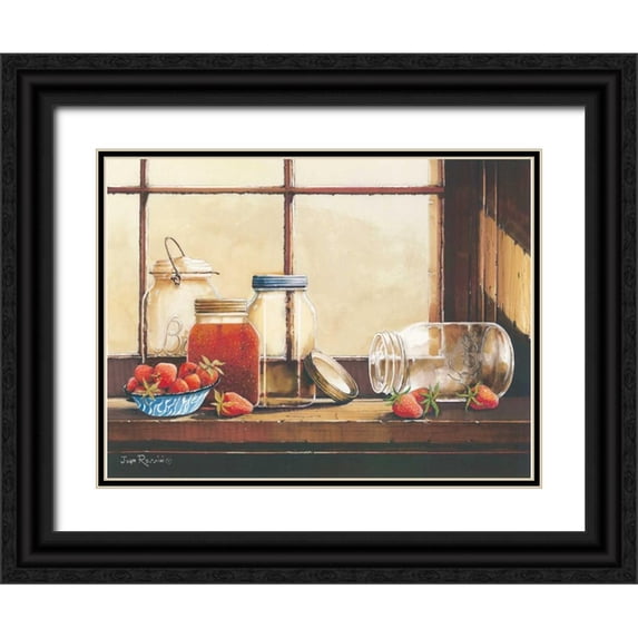 Rossini, John 18x15 Black Ornate Wood Framed with Double Matting Museum Art Print Titled - Waiting to be Filled