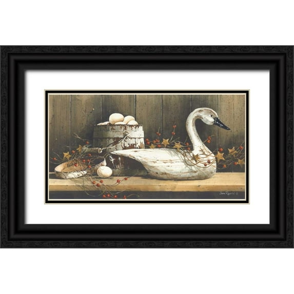 Rossini, John 32x19 Black Ornate Wood Framed with Double Matting Museum Art Print Titled - Country Charm