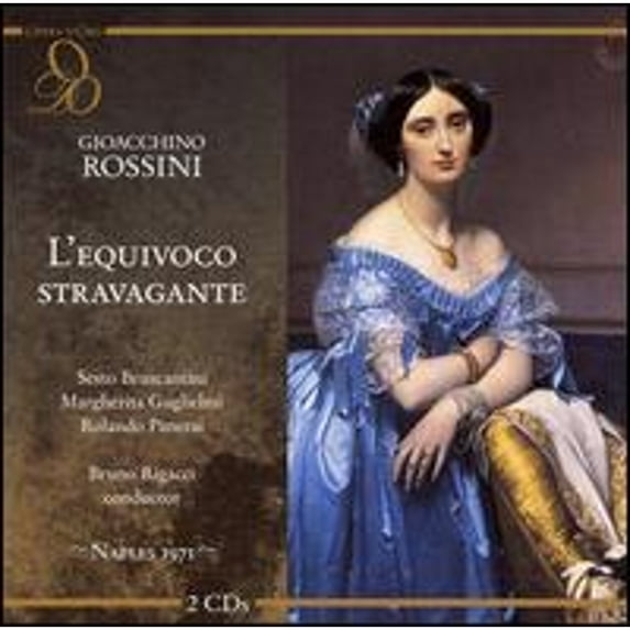 Rossini: L'equivoco stravagante (CD) by Elena Zilio (vocals), Giuseppe Baratti (vocals), Margherita Guglielmi (vocals), Rolando Panerai (vocals);...