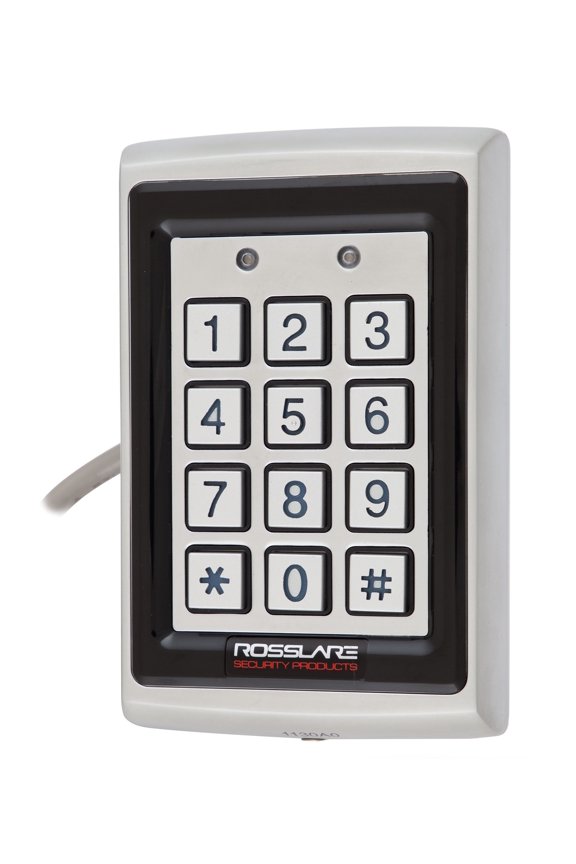 AYC-Q60 Anti-Vandal Backlit 125 kHz Proximity and PIN Convertible Reader and 500-User Controller IP65