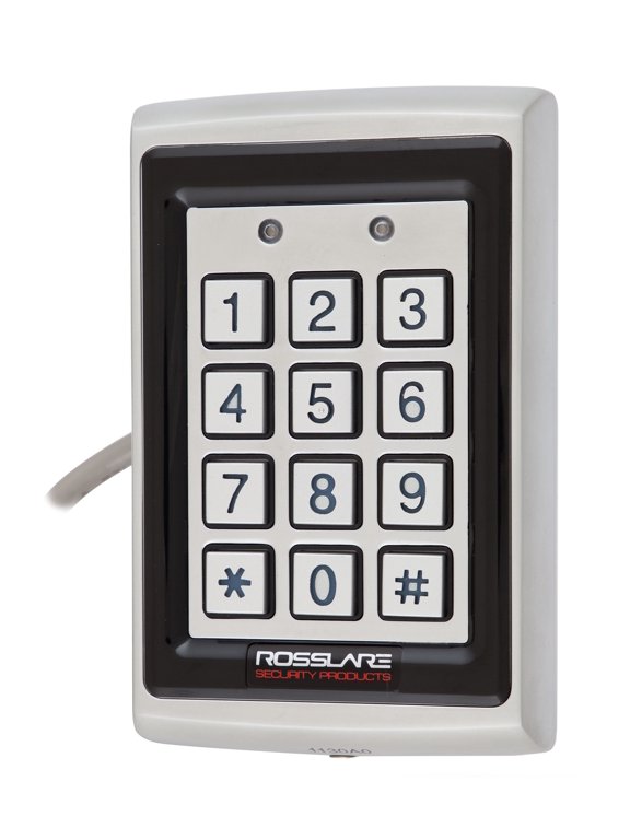 AYC-Q60 Anti-Vandal Backlit 125 kHz Proximity and PIN Convertible Reader and 500-User Controller IP65