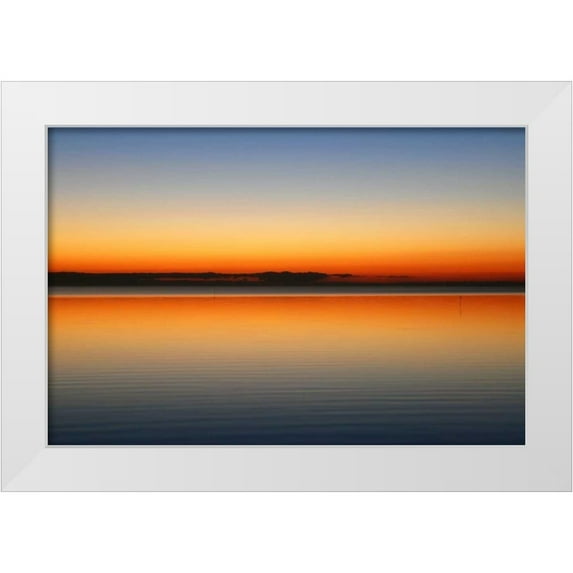 Rossmeissl, Gerhard 14x11 White Modern Wood Framed Museum Art Print Titled - Horizont