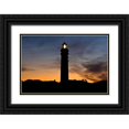thumbnail image 1 of Rossmeissl, Gerhard 24x17 Black Ornate Wood Framed with Double Matting Museum Art Print Titled - Horizont and Licht I, 1 of 4