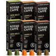Rosso Coffee Capsules for Nespresso Original Machine 60 Espresso Pods