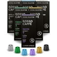Rosso Coffee Capsules for Nespresso Original Machine 60 Gourmet