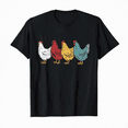 thumbnail image 1 of Roster Chicken Farmhouse Style Rustic Rooster T-Shirt, 1 of 5