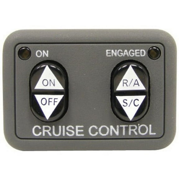 Rostra 250-3592 Dash Mount Switch with Open Circuit and Engaged Indicator