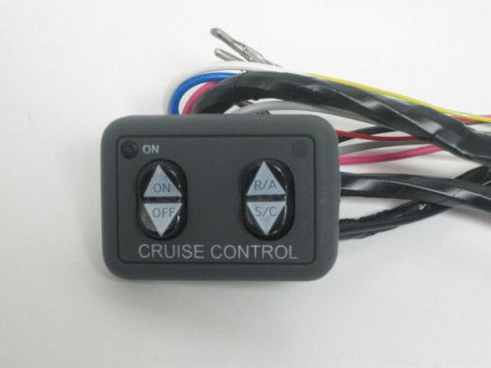 Rostra 2503593 Universal Dash Mount Open Circuit Cruise Control Switch
