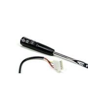 Rostra Cruise Control Steering Column Lever with Plastic Button Slider - Black & Nickel Plated
