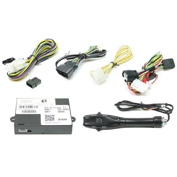 Rostra 2509661-NS Transit Connect Ranger 2.0 & 2.5 Engines Cruise Control Kit with   Switch for 2019-2022 Ford Maverick, Black