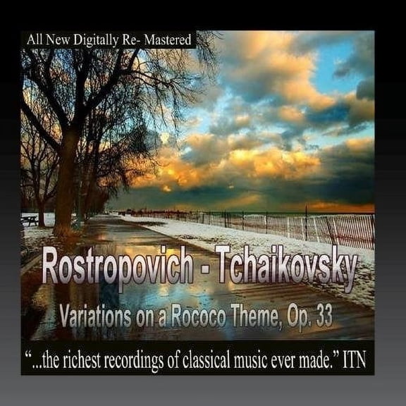 Rostropovich / Tchaikovosky / Ussr State Sym Orch - Rostropovich - Tchaikovsky, Variations on a Rococo Theme, Op. 33 - Classical - CD