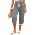 thumbnail image 1 of Rosvigor Capris Pants for Women High Waisted Lightweight Athletic Pants Summer Casual Joggers with Pockets, 1 of 7