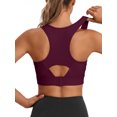 thumbnail image 1 of Rosvigor Sports Bra for Women Adjustable Racerback Full Support Padded Women Bra for Running Gym Everyday Large Bust, 1 of 7