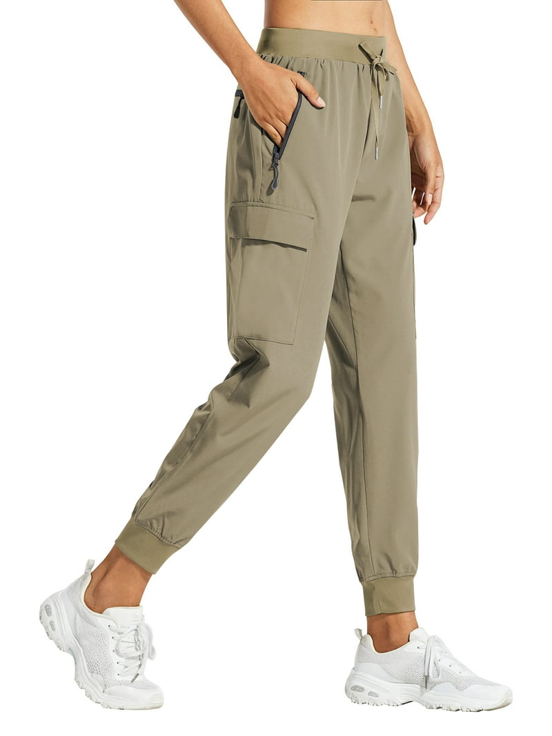 Rosvigor Women Cargo Hiking Pants, Lightweight Nylon Quick Dry