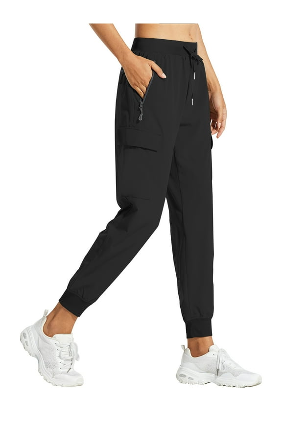 Women Cargo Hiking Pants Lightweight Joggers Women Workout Pants Outdoor Quick Dry Lounge Trousers