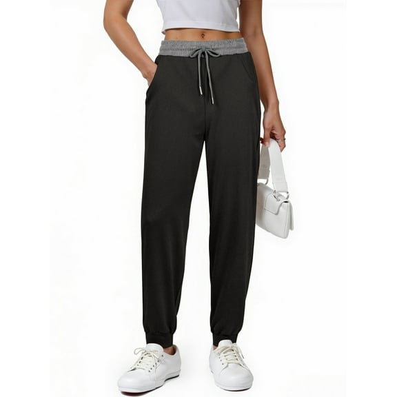 Rosvigor Women Joggers Lightweight Sweatpants Comfy Yoga Pants for Workout Lounge with Pockets