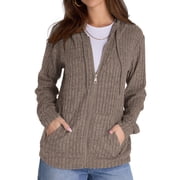 Rosvigor Womens Oversized Hoodies Lightweight Color Block Sweatshirts for Women Casual Hooded Shirts