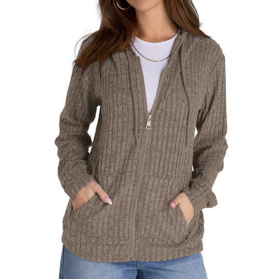 Rosvigor Womens Oversized Hoodies Lightweight Color Block Sweatshirts for Women Casual Hooded Shirts