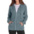 thumbnail image 1 of Rosvigor Womens Oversized Hoodies Lightweight Color Block Sweatshirts for Women Casual Hooded Shirts, 1 of 7