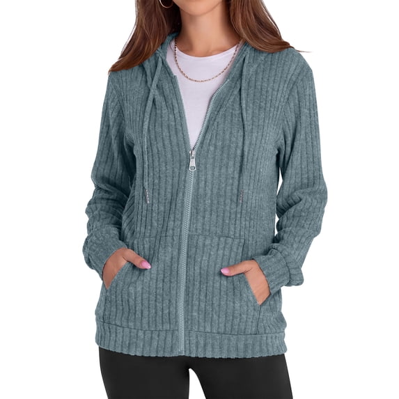 Rosvigor Womens Oversized Hoodies Lightweight Color Block Sweatshirts for Women Casual Hooded Shirts