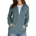 thumbnail image 1 of Rosvigor Womens Oversized Hoodies Lightweight Color Block Sweatshirts for Women Casual Hooded Shirts, 1 of 7