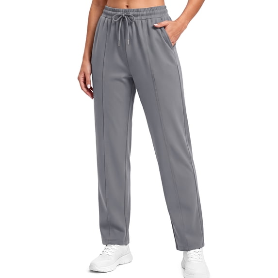 Rosvigor Womens Athletic Pants High Waisted Workout Joggers for Women Quick Dry Stretch Activewear Pants with Pockets