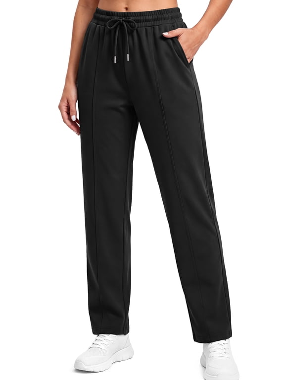 Womens Athletic Pants High Waisted Workout Joggers for Women Quick Dry Stretch Activewear Pants with Pockets