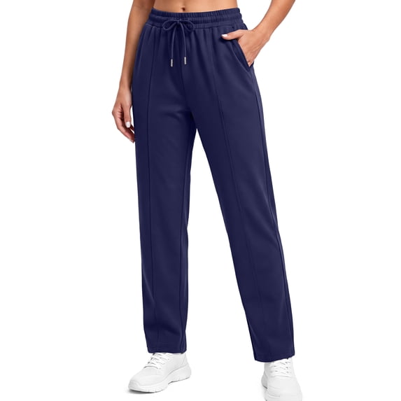 Rosvigor Womens Athletic Pants High Waisted Workout Joggers for Women Quick Dry Stretch Activewear Pants with Pockets