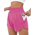 thumbnail image 1 of Rosvigor Womens Athletic Shorts High Waisted Running Shorts Gym Workout Shorts with Pockets, 1 of 6