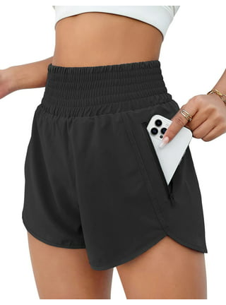 Womens Athletic Shorts in Womens Workout Bottoms 