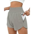 thumbnail image 1 of Rosvigor Womens Athletic Shorts High Waisted Running Shorts Gym Workout Shorts with Pockets, 1 of 6