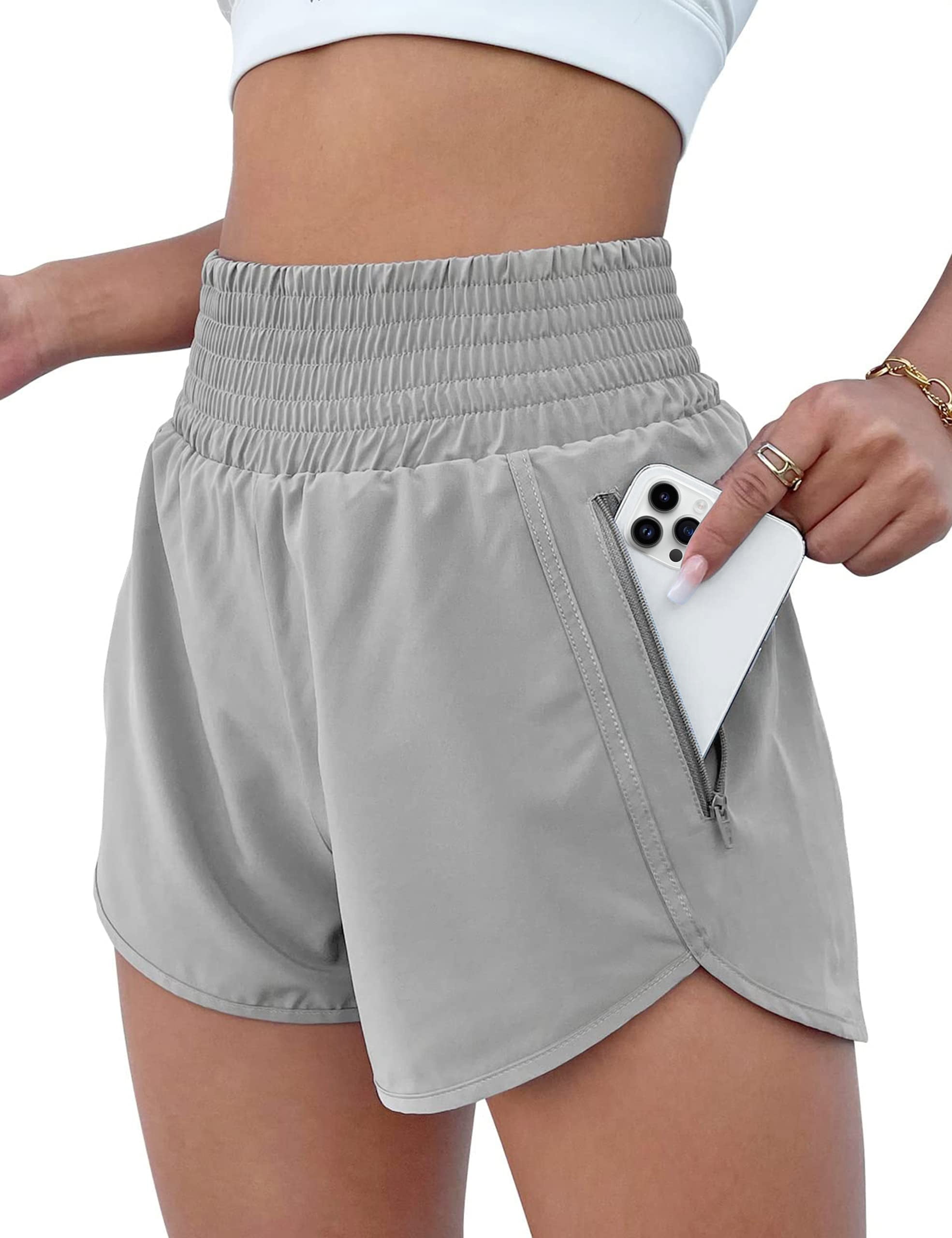 Athletic shorts with pockets sale