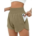 thumbnail image 1 of Rosvigor Womens Athletic Shorts High Waisted Running Shorts Gym Workout Shorts with Pockets, 1 of 6