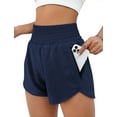 thumbnail image 1 of Rosvigor Womens Athletic Shorts High Waisted Running Shorts Gym Workout Shorts with Pockets, 1 of 6