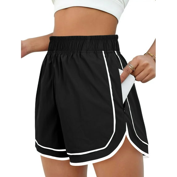 Rosvigor Womens Athletic Shorts Lightweight Shorts for Women Quick Dry Workout Shorts with Pocket