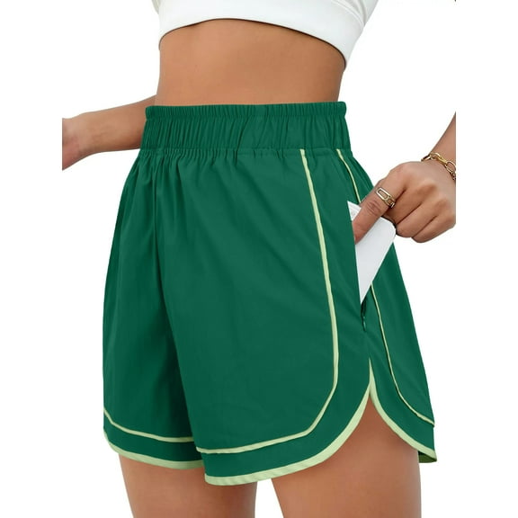 Rosvigor Womens Athletic Shorts Lightweight Shorts for Women Quick Dry Workout Shorts with Pocket