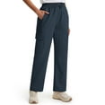thumbnail image 1 of Rosvigor Womens Hiking Cargo Pants Lightweight Cargo Quick Dry Nylon Pants Travel Trousers With Pockets, 1 of 8