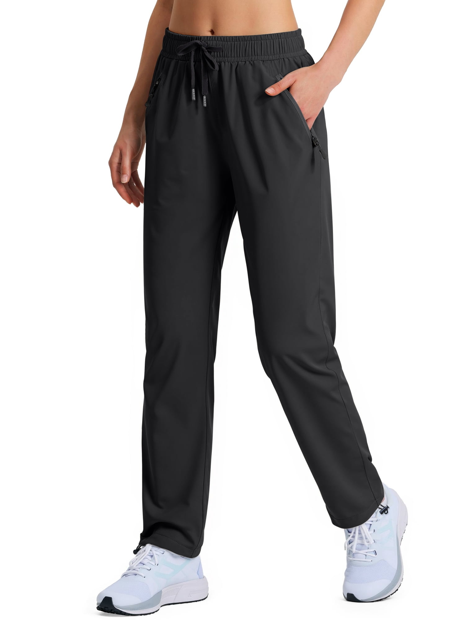 Womens Hiking Pants Lightweight Cargo Joggers Quick Dry Pants Athletic Travel Trousers