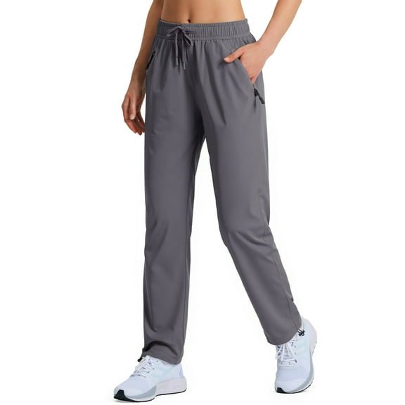 Rosvigor Womens Hiking Pants Lightweight Cargo Joggers Quick Dry Pants Athletic Travel Trousers