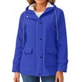 thumbnail image 1 of Rosvigor Womens Sherpa Coats Winter Fleece Jackets Women Windproof Warm Parkas Coats with Hood, 1 of 9